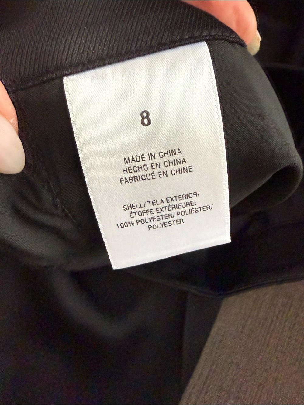 FAVORITE DAUGHTER • the favorite pant in black - size 8 wide leg high rise - Picture 6 of 6